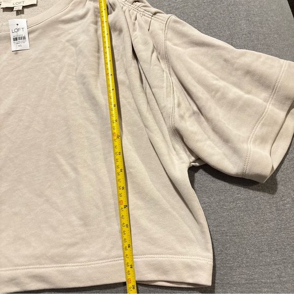 LOFT White Oversized Boxy Blouse - Picture 13 of 16